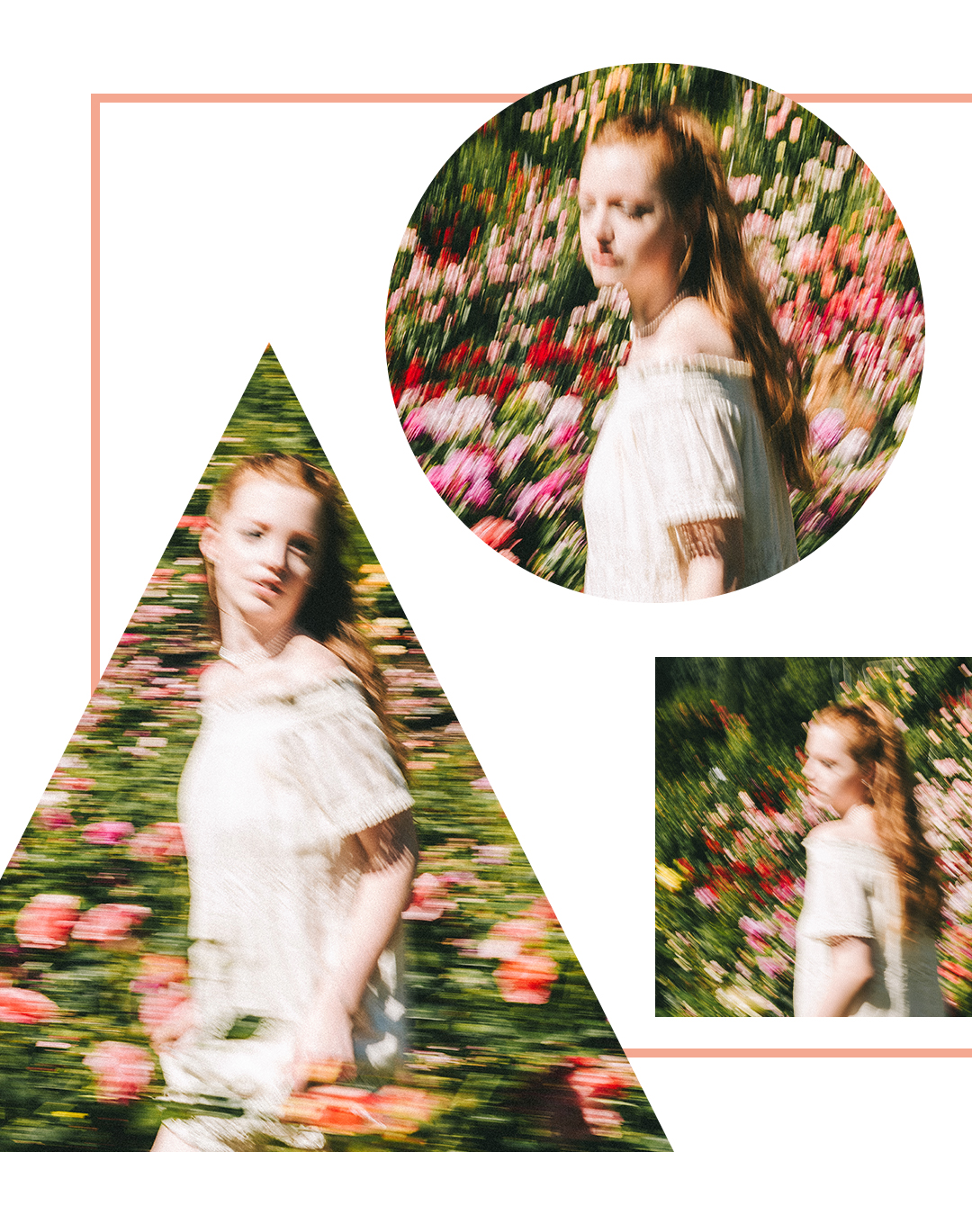 Creative Editorial Portraits at a Rose Garden in Portland — photograph 7 of 20